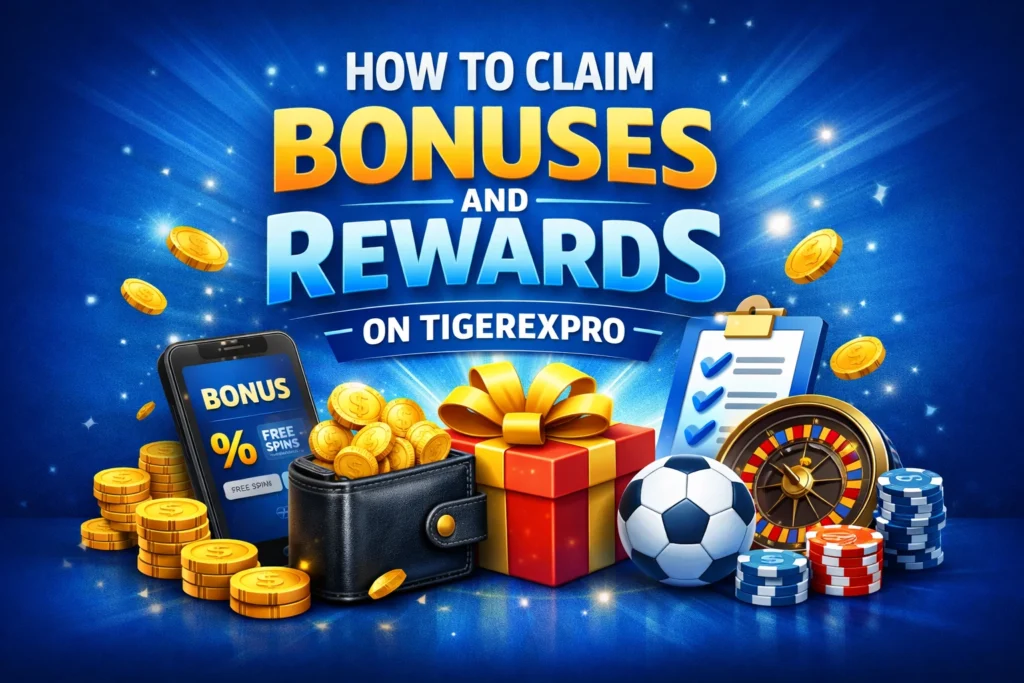 How to claim bonuses and rewards on Tigerexpro betting platform